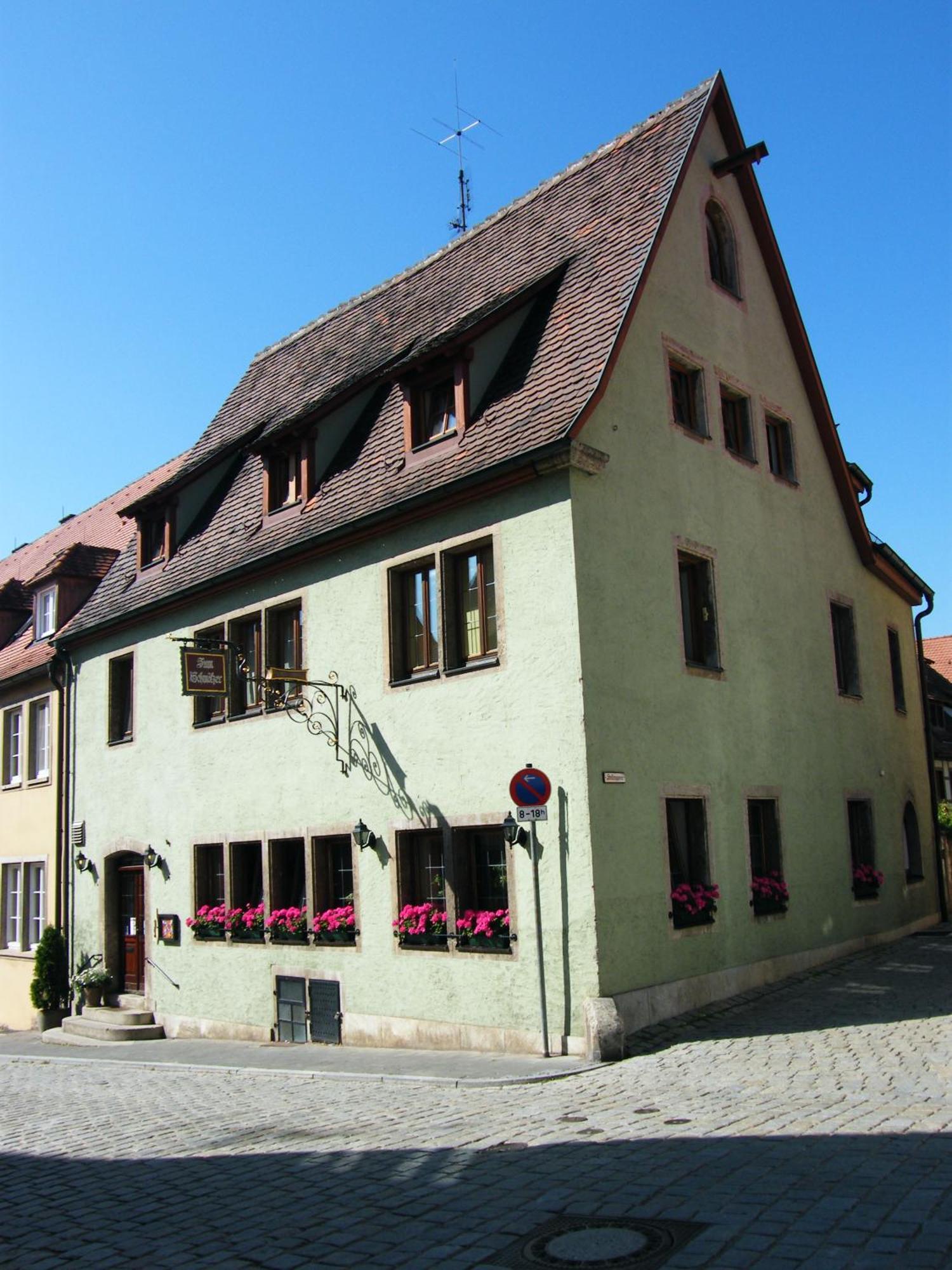 Pension Hofmann-Schmoelzer Rothenburg ob der Tauber Exteriér fotografie